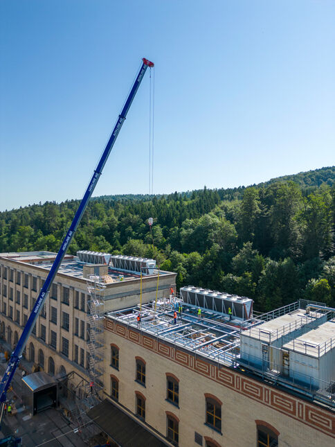 Das historische Maggi-Gebäude ist heute ein Gewerbeareal. (Fotos: EKZ)